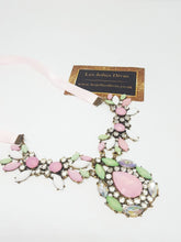 Load image into Gallery viewer, pink statement necklace