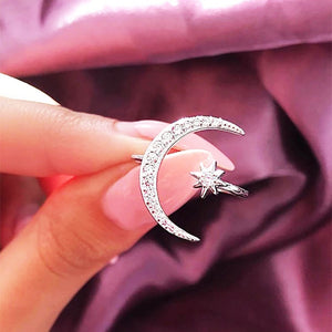 silver moon and star jewellery