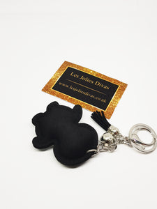 PENGUIN Keyring in black