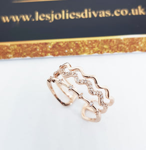 rose gold ring for women