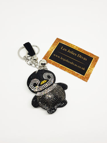 PENGUIN Keyring in black