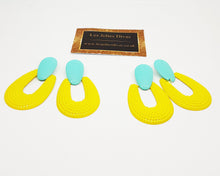 Load image into Gallery viewer, bright statement earrings