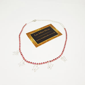 red choker Necklace