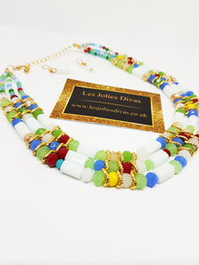 colourful statement jewellery