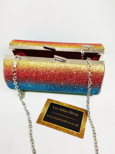 AUDREY hardcase clutch bag