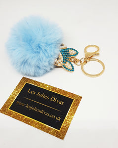 fluffy keyring