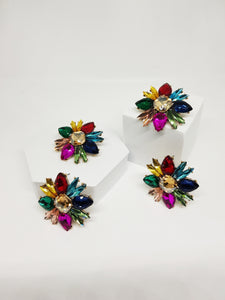 RUBY statement earrings