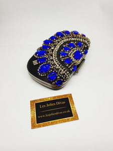 ALINA clutch in blue