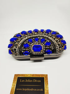 ALINA clutch in blue