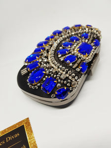 ALINA clutch in blue