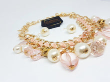 Load image into Gallery viewer, pink statement jewellery set