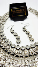 Load image into Gallery viewer, silver statement earrings