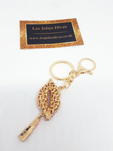 Load image into Gallery viewer, pink sparkle keyring